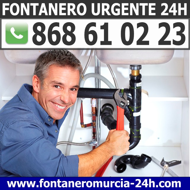 Fontanero en Alcantarilla
