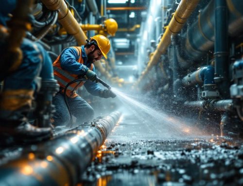 Desatascos industriales en Murcia con agua a presión