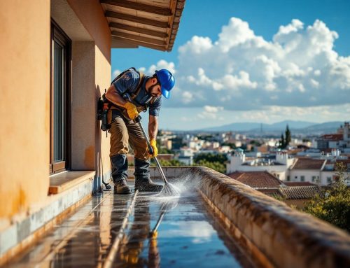 Limpieza eficiente de canalones y bajantes en Murcia